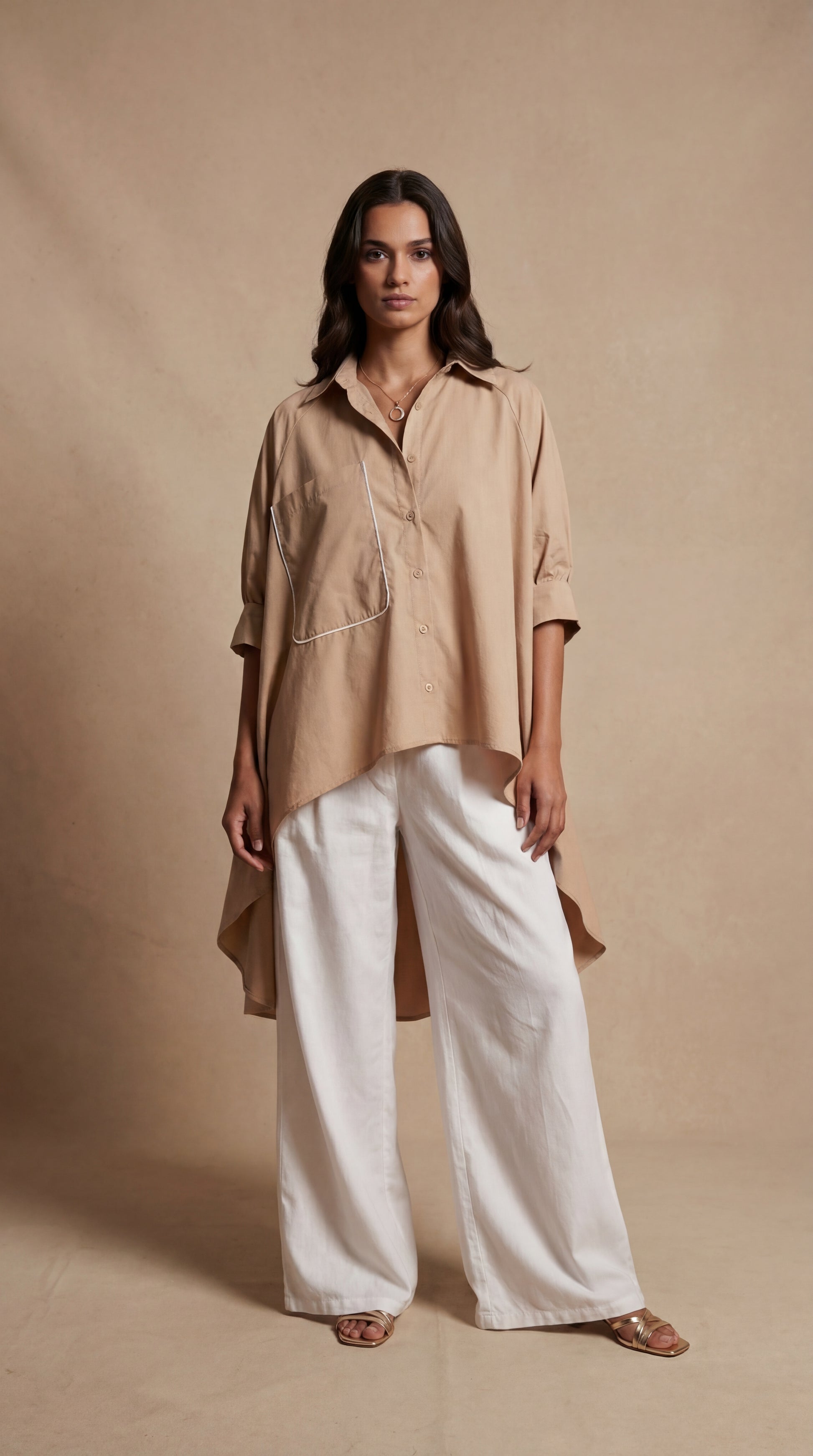 Reina Shirt With Flared Pants