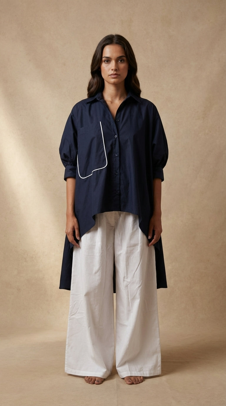 Reina Shirt With Flared Pants